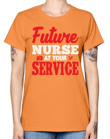 future nurse at your service 812# - nurse -  Missy T-Shirt