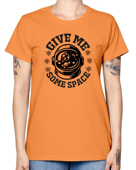 give me some space 35# - space -  Missy T-Shirt