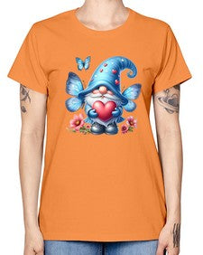gnome with butterfly 01# - gnome -  Missy T-Shirt