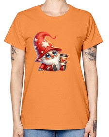 gnome with butterfly 04# - gnome -  Missy T-Shirt