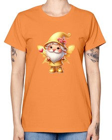 gnome with butterfly 05# - gnome -  Missy T-Shirt