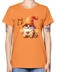 gnome with butterfly 06# - gnome -  Missy T-Shirt