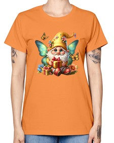 gnome with butterfly 07# - gnome -  Missy T-Shirt