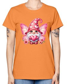 gnome with butterfly 08# - gnome -  Missy T-Shirt