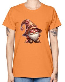 gnome with butterfly 15# - gnome -  Missy T-Shirt