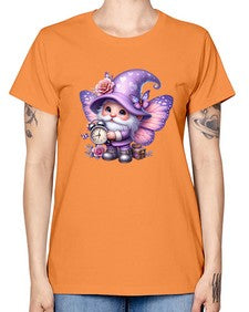 gnome with butterfly 18# - gnome -  Missy T-Shirt