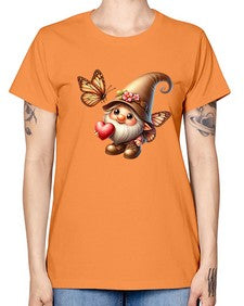gnome with butterfly 22# - gnome -  Missy T-Shirt