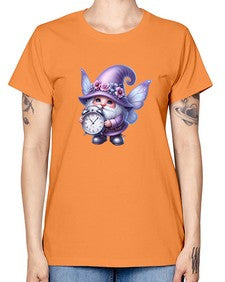 gnome with butterfly 23# - gnome -  Missy T-Shirt