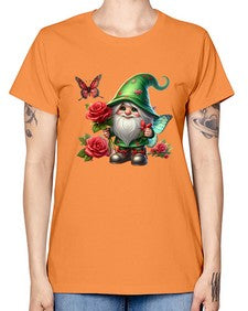 gnome with butterfly 26# - gnome -  Missy T-Shirt