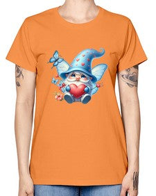 gnome with butterfly 28# - gnome -  Missy T-Shirt