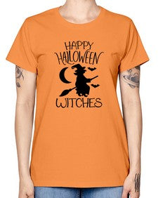 happy halloween witches 35# - witch -  Missy T-Shirt