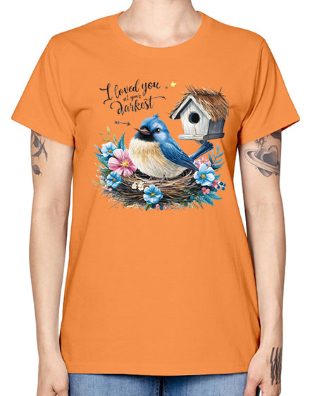 i loved you at your darkest 45# - birds -  Missy T-Shirt