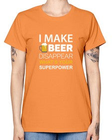 i make beer 1145# - beer -  Missy T-Shirt