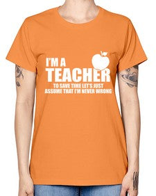 im a teacher copy 384# - teacher -  Missy T-Shirt