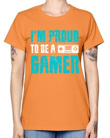 im proud to be a gamer 121# - video games -  Missy T-Shirt