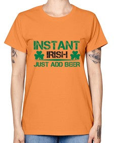 instant irish just add beer 1209# - beer -  Missy T-Shirt