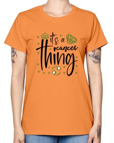 its a cancer thing 264# - cancer -  Missy T-Shirt