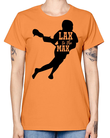 lax to the max 2# - lacrosse -  Missy T-Shirt