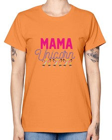 mama unicorn 289# - unicorn -  Missy T-Shirt