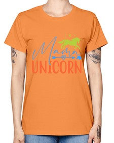mama unicorn 297# - unicorn -  Missy T-Shirt