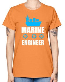 marine engineer 1086# - engineer -  Missy T-Shirt