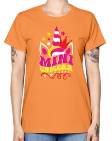 mini unicorn 307# - unicorn -  Missy T-Shirt
