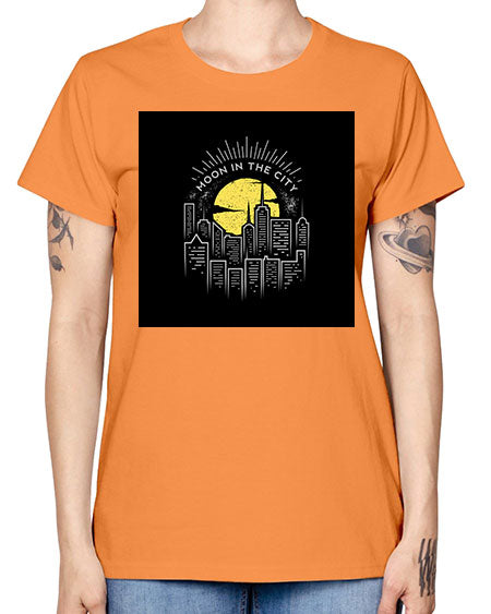 mooninthecity 2# - moon -  Missy T-Shirt