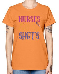 nurses call the shots Style 1234# - nurse -  Missy T-Shirt