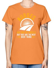 nurses may not be angels Style 1248# - nurse -  Missy T-Shirt