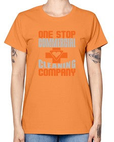 one stop commercial cleaning company Style 332# - cleaner -  Missy T-Shirt