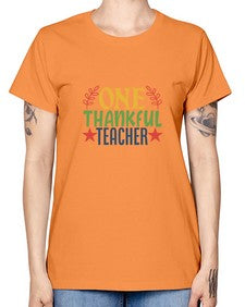 one thankful teacher Style 335# - teacher -  Missy T-Shirt