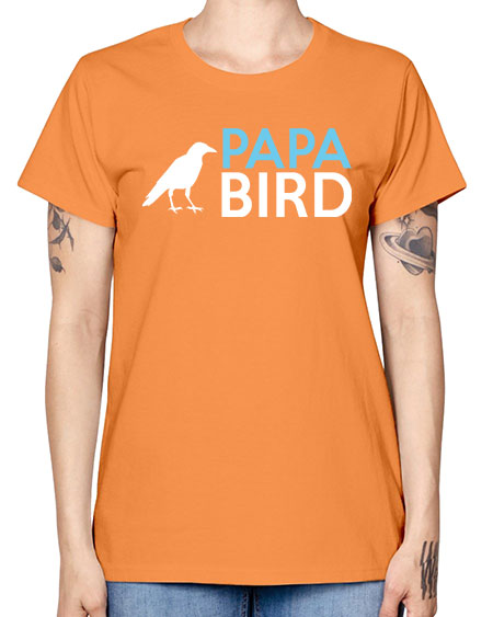 papa bird 65# - birds -  Missy T-Shirt