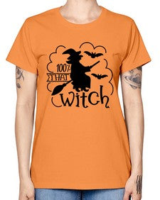 percent that witch 55# - witch -  Missy T-Shirt