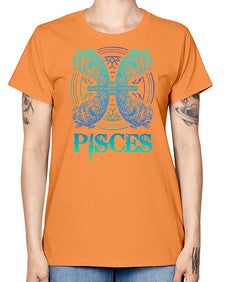 pisces Zodiac 381# - pisces -  Missy T-Shirt