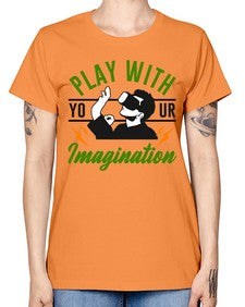 play with imagination 146# - video games -  Missy T-Shirt