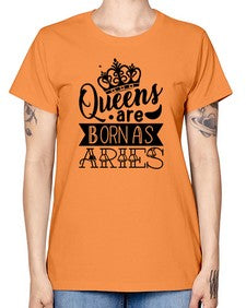 queens are born as Aries 389# - aries -  Missy T-Shirt