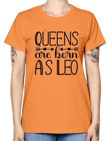queens are born as Leo 394# - leo -  Missy T-Shirt