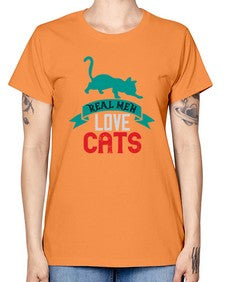 real man love cats o Style 112# - cats -  Missy T-Shirt