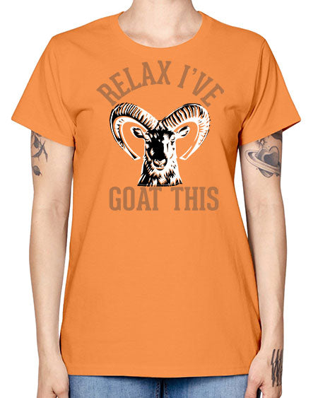 relax i’ve goat this Style 2# - goat -  Missy T-Shirt