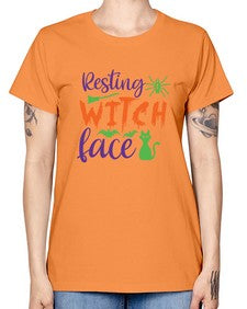 resting witch face 25# - witch -  Missy T-Shirt