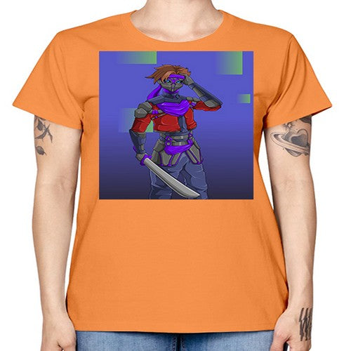 robber bring knife156# - anime -  Missy T-Shirt