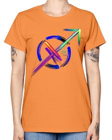sagittarius 402# - sagittarius -  Missy T-Shirt