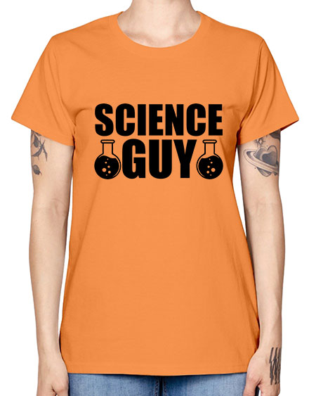 science guy 115# - general science -  Missy T-Shirt