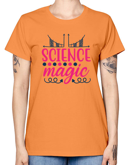 science magic 67# - general science -  Missy T-Shirt