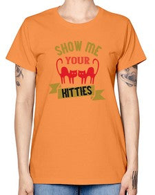 show me your kitties Style 115# - cats -  Missy T-Shirt