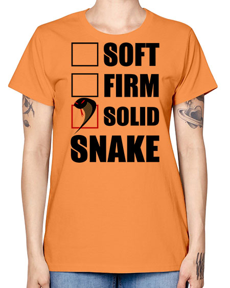 solid snake - snake -  Missy T-Shirt