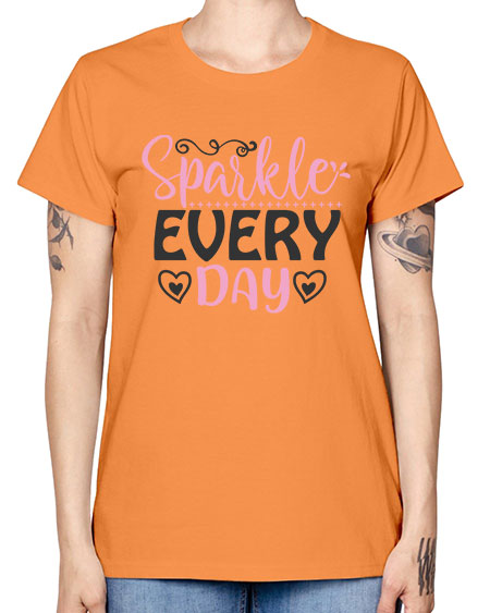 sparkle every day Style 1# - beauty - fashion -  Missy T-Shirt