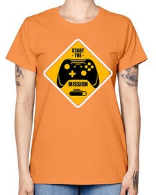 start the mission 152# - video games -  Missy T-Shirt