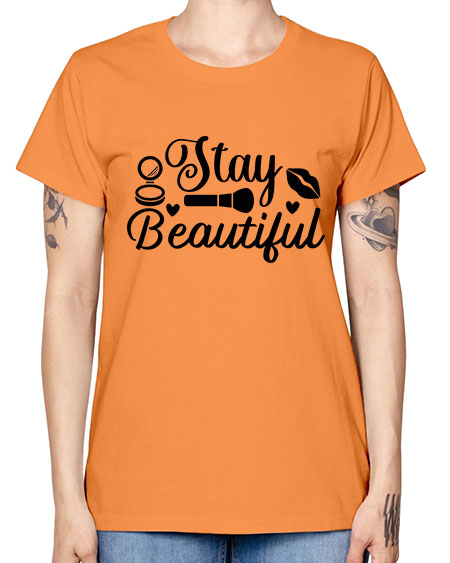 stay beautiful 19# - beauty - fashion -  Missy T-Shirt