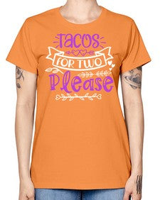 tacos for two please 1606# - tacos -  Missy T-Shirt
